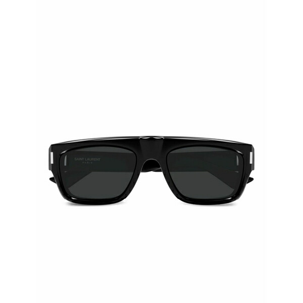 サンローラン アイウェア メンズ サングラス・アイウェア アクセサリー Rectangle-frame sunglasses Black｜asty