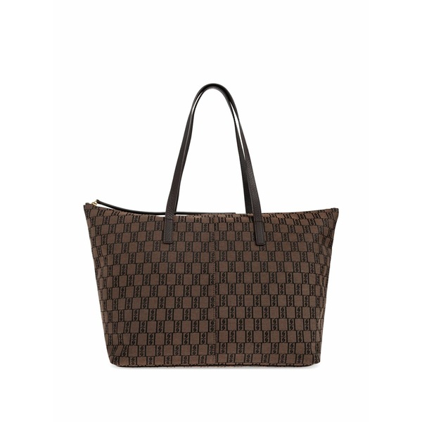 バイマレンバーガー レディース トートバッグ 御徒面子 Monogram-pattern tote bag Brown
