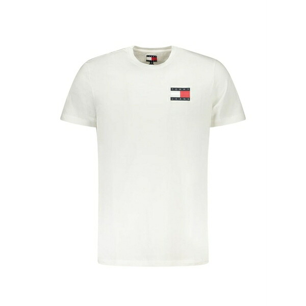 トミーヒルフィガー メンズ ティーシャツ トップス Logo-patch t-shirt White