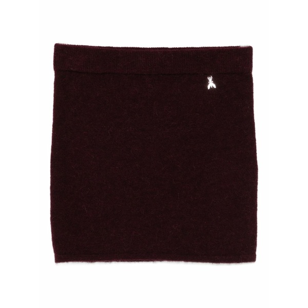 パトリツィア ペペ レディース スコート ボトムス Knitted mini skirt Purple