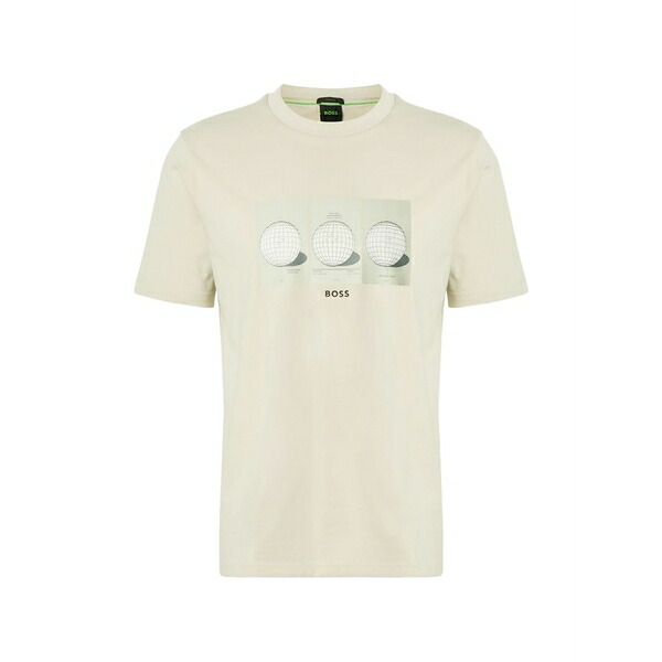 主任者 メンズ プルオーバー トップス Print short-sleeves t-shirt Neutrals