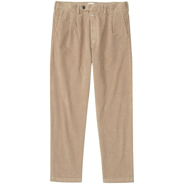 クローズド メンズ 心地好いズボン下 ボトムス Bergen tapered trousers Neutrals