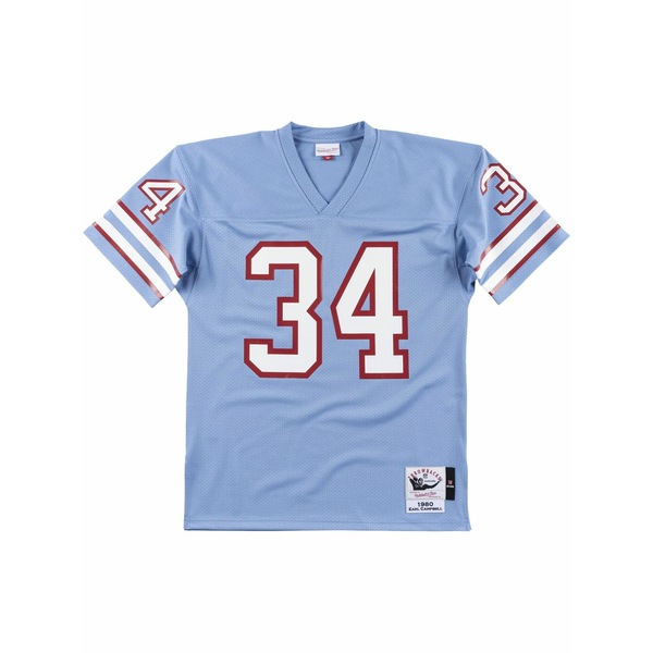 ミッチェル\u0026ネス メンズ プルオーバー トップス 1980 earl campbell oilers authentic jersey Blue