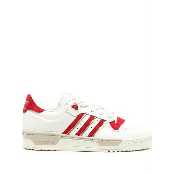 アディダス メンズ スニーカー シューズ Rivalry 86 leather sneakers White