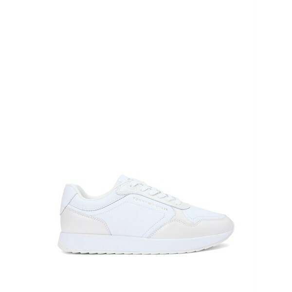 トミー ヒルフィガー レディース スニーカー シューズ Logo-detail sneakers White