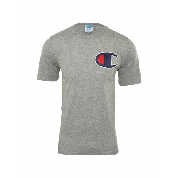 はやりっ子 メンズ ティーシャツ トップス Reverse weave short-sleeve t-shirt Grey