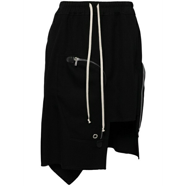 リックオウエンス レディース スコート ボトムス Dracca skirt Black