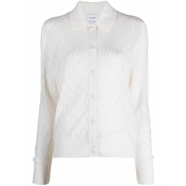 バリー レディース プルオーバー トップス Pointelle-knit cashmere top Neutrals