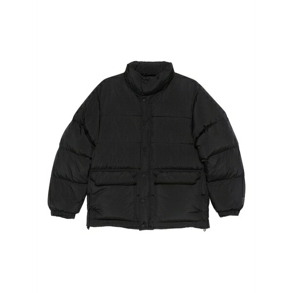 住み家 稲荷 メンズ 上衣＆上衣 アウター Quilted puffer jacket Black