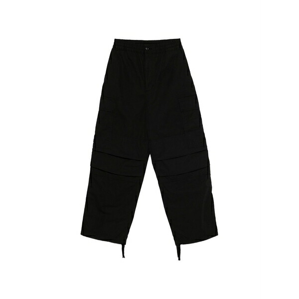 鉄道車両ハート形 レディース 心地好いズボン下 ボトムス Jet cargo trousers Black