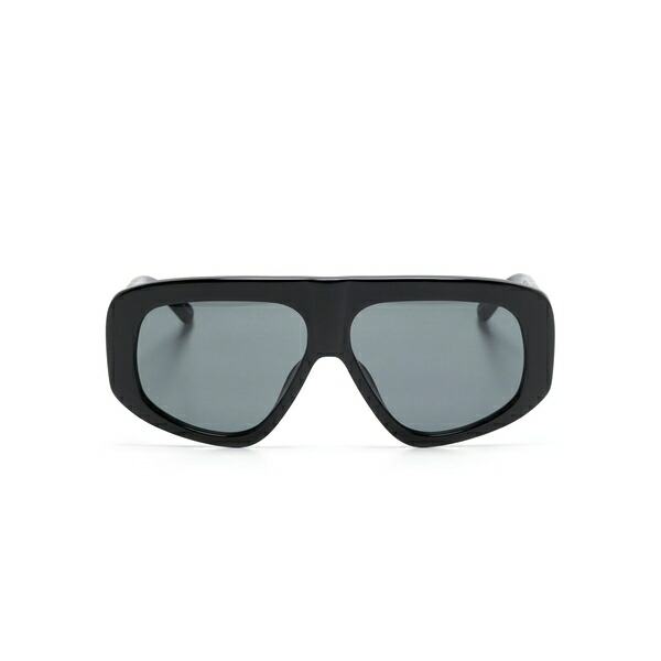 ジ アティコ メンズ サングラス・アイウェア 佩び物 X the attico oversized-frame sunglasses Black