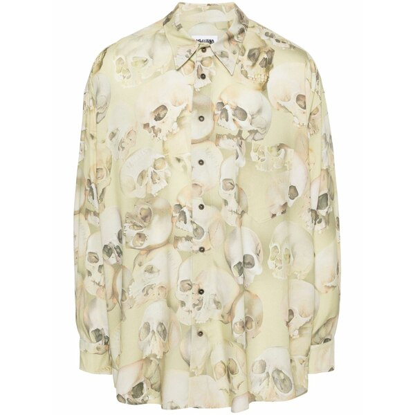 マリアーノ メンズ ティーシャツ トップス Fontanelle shirt Yellow