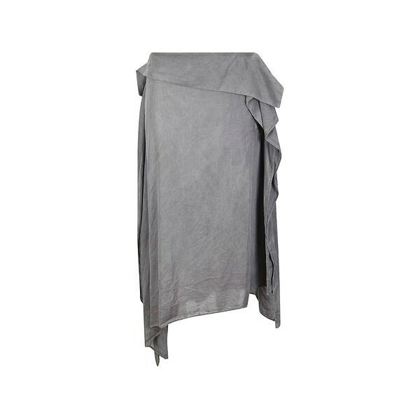 リミフー レディース スコート ボトムス Asymmetric draped skirt Grey