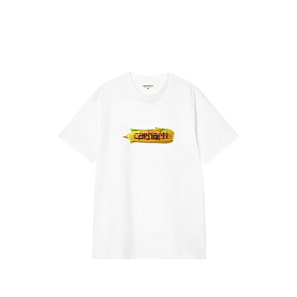 鉄道車両ハート型 メンズ ティーシャツ トップス Hot cob t-shirt White