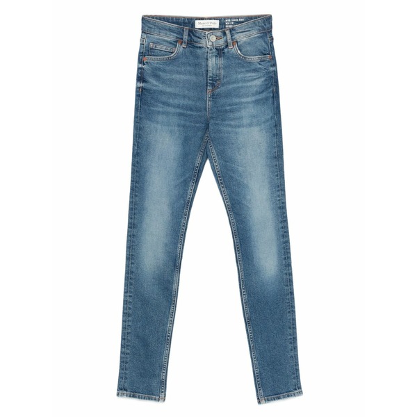 マルコポーロ レディース ジーンズズボン下 ボトムス Cotton-blend jeans Blue