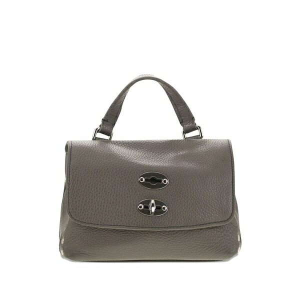 ザネラート レディース トートバッグ 御徒面子 Baby postina studded tote bag Grey