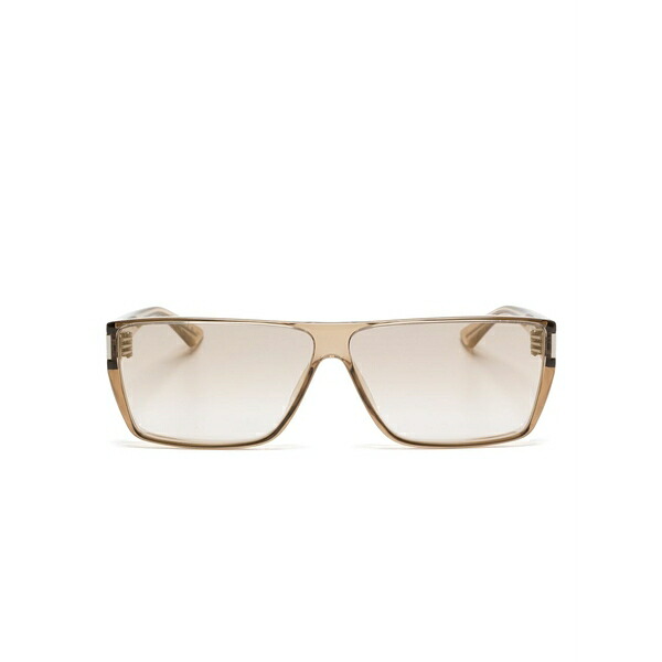 サンローラン アイウェア メンズ サングラス・アイウェア 添え物 Rectangle-frame sunglasses Brown