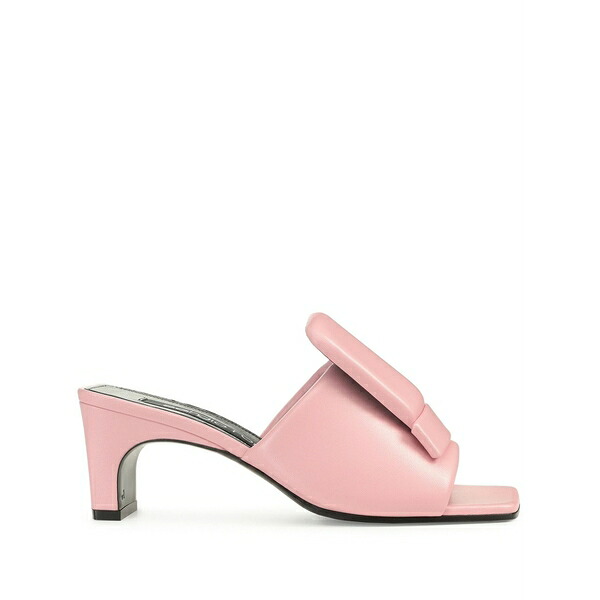セルジオロッシ レディース サンダル シューズ Sr1 leather heeled sandals Pink