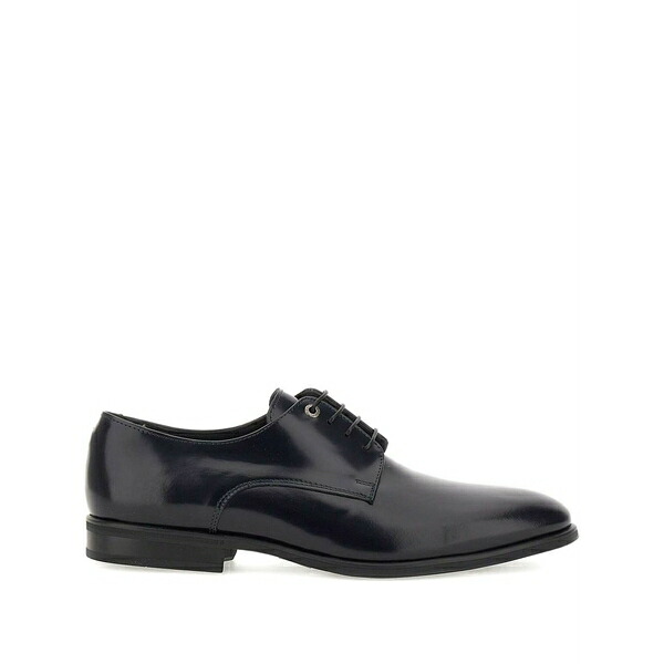 カルロ ピニャテッリ メンズ お召しものシューズ シューズ Leather derby shoes Blue