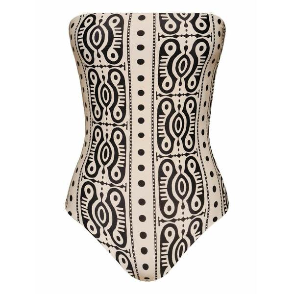 ジョハンナ・オーティズ レディース 衣裳 トップス Alta mar printed swimsuit Neutrals