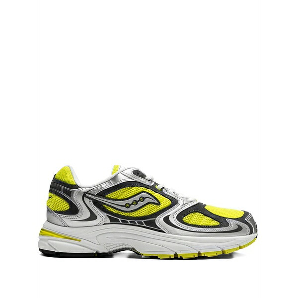 サッカニー メンズ スニーカー シューズ Grid jazz 9 sneakers Silver