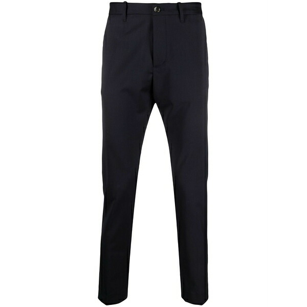 野球クラブ はたご屋 ザ 昼まえ メンズ 心地好いズボン下 ボトムス Slim-cut chino trousers Blue