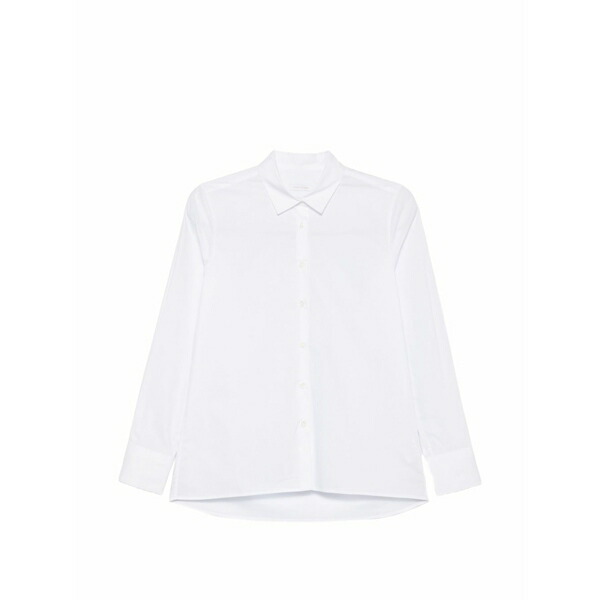 ロベルト フリードマン レディース プルオーバー トップス Button-up long-sleeve shirt White