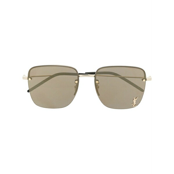 サンローラン アイウェア メンズ サングラス・アイウェア 佩び物 Monogram sl312m frameless sunglasses Black