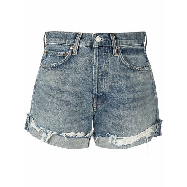 アゴルド レディース ジーンズズボン下 ボトムス Parker denim shorts Blue