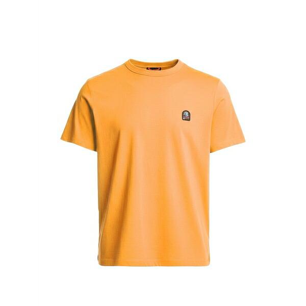 パラジャンパーズ メンズ プルオーバー トップス Logo-appliqu￡ t-shirt Orange