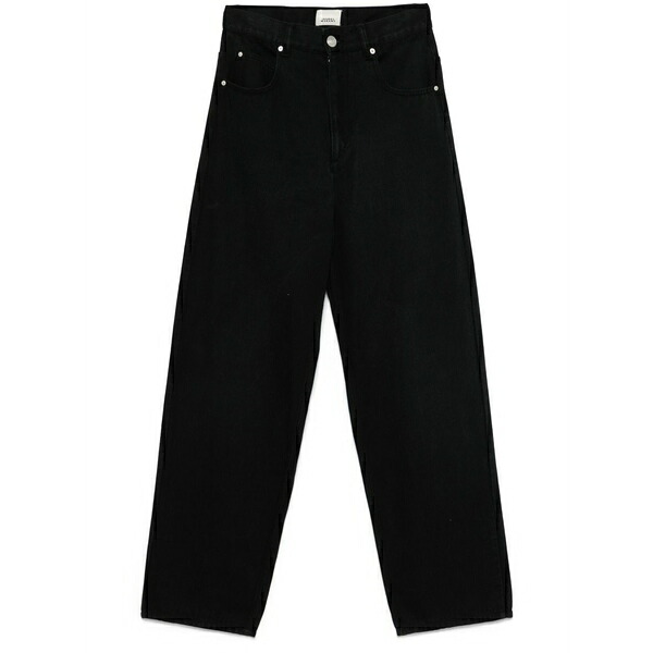 イザベル マラン レディース デニムパンツ ボトムス Jenny straight-leg jeans Black｜asty 60,940円