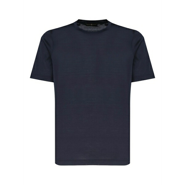 ジョンガリアーノ メンズ プルオーバー トップス Round-neck short-sleeve t-shirt Blue