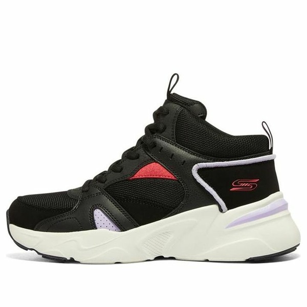 Skechers スケッチャーズ レディース スニーカー 【(WMNS) Skechers Bobs Bamina 'Black' 117048-BKMT】 サイズ US_5(22.0cm)｜asty