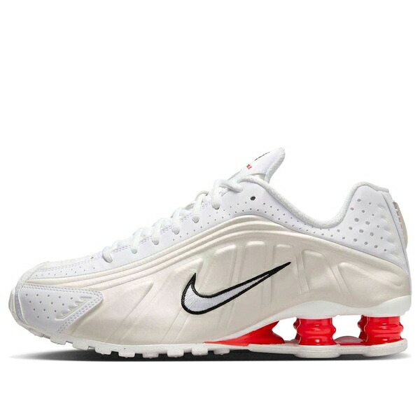 Nike ナイキ レディース スニーカー  【(WMNS) Nike Shox R4 \u0027White Phantom Picante Red\u0027 AR3565-103】  大きさ US_7.5(24.5糎)