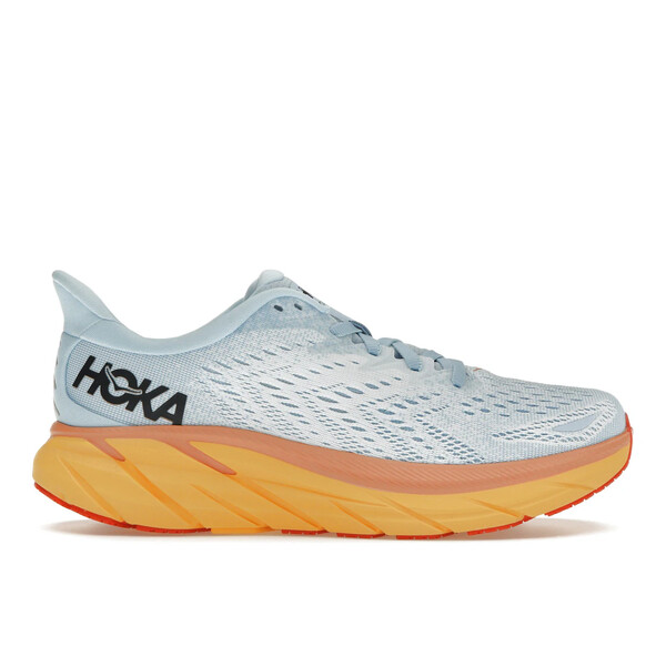 Hoka One One ホカオネオネ レディース スニーカー  【Hoka One One Clifton 8 Summer Song Ice Flow Orange (Women\u0027s)】  大いさ US_7(24.0珊) Summer Song/Ice Flow レディース靴-スニーカー-靴