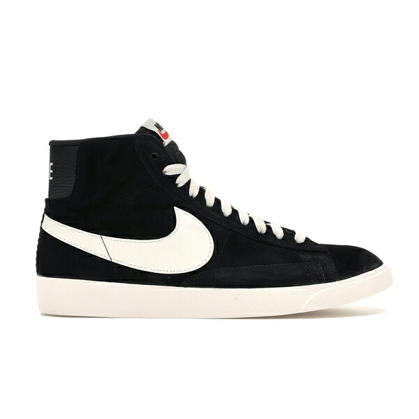 Nike ナイキ レディース スニーカー 【Nike Blazer Mid Vintage Suede Black (Women's)】 サイズ US_6(23.0cm) Black/Sail-Sail|asty