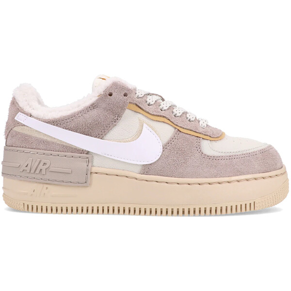 Nike ナイキ レディース スニーカー  【Nike Air Force 1 Low Shadow Wild (Women)】  サイズ US_7(24.0cm) Enigma Stone/White-Oatmeal-Light Bone