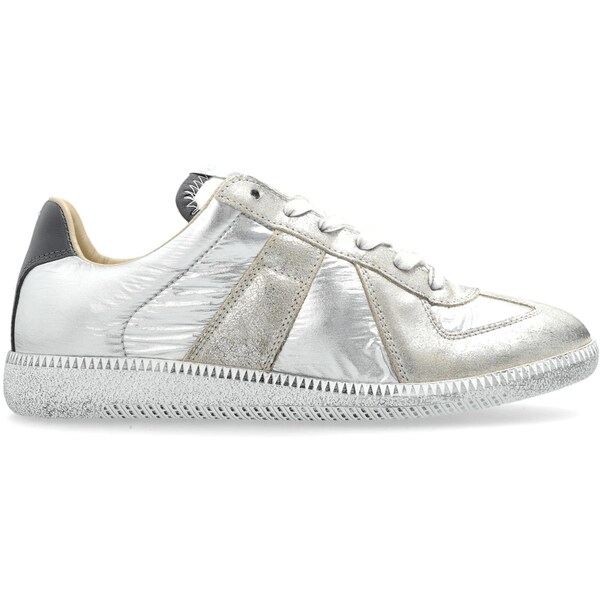 Maison Margiela マルタンマルジェラ レディース スニーカー  【Maison Margiela Replica Silver White Natural (Women)】  サイズ EU_38(24cm) Silver/White/Natural