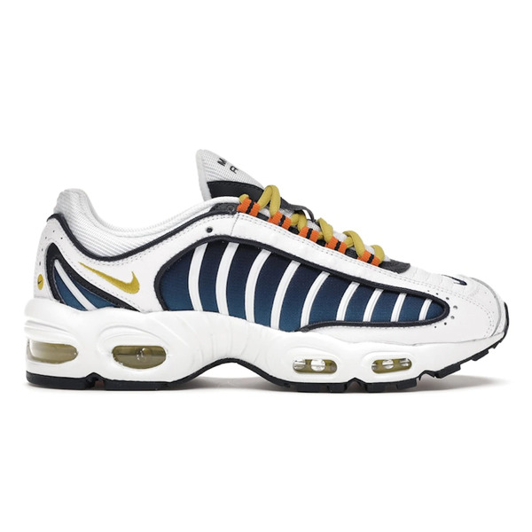 Nike ナイキ レディース スニーカー  【Nike Air Max Tailwind 4 White Magma Orange Obsidian (Women\u0027s)】  大いさ US_6.5(23.5糎) White/Magma Orange-Obsidian-Saffron Quartz レディース靴-スニーカー-靴
