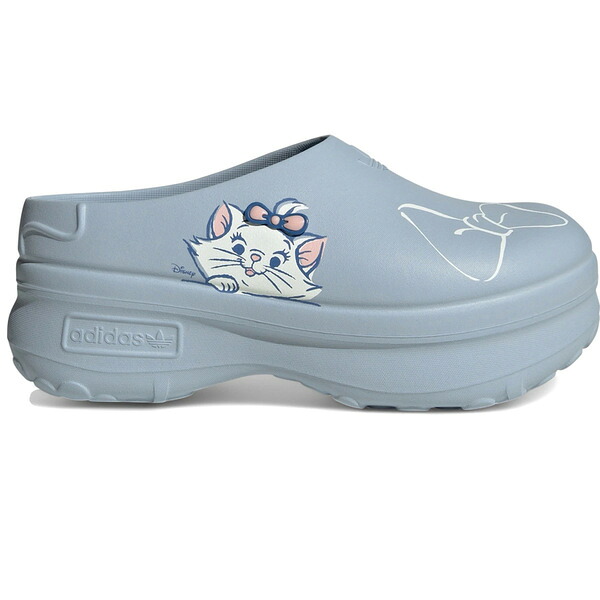 adidas アディダス レディース スニーカー 【adidas adiFOM Stan Smith Mule Disney¢s The Aristocats Focus Blue (Women\'s)】 サイズ US_6(23.0cm) Footwear White/Cloud White/Focus Blue|asty