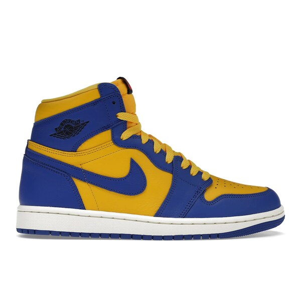 Jordan ジョーダン レディース スニーカー  【Jordan 1 Retro High OG Reverse Laney (Women\u0027s)】  大きさ US_W_12 Varsity Maize/Game Royal/Sail/Black/Fire Red