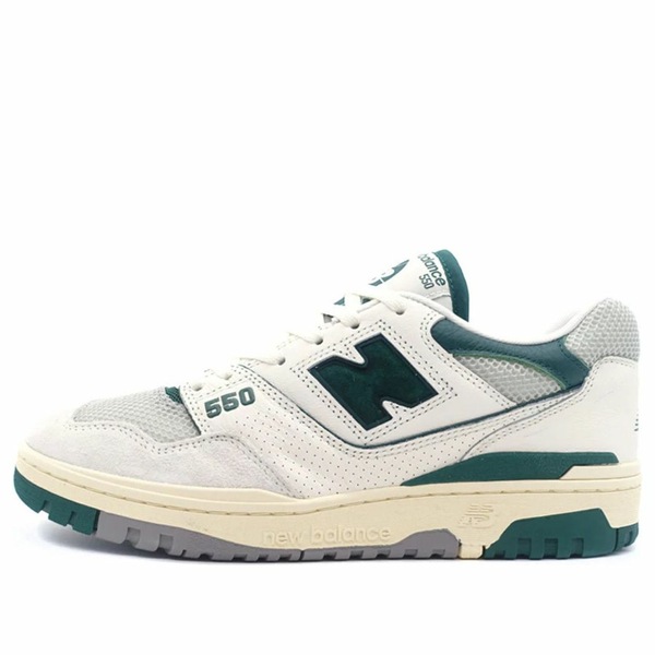 New Balance ニュー平衡にする メンズ スニーカー 【New Balance 550 \u0027Sea Salt Pack Marsh Green\u0027 BB550CPE】  大きさ US_12(30.0糎)