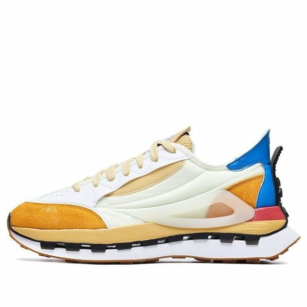 FILA フィラ メンズ スニーカー 【FILA KM Shoes \u0027White Yellow Blue\u0027 F12M233113FCW】  大きさ US_8(26.0糎)