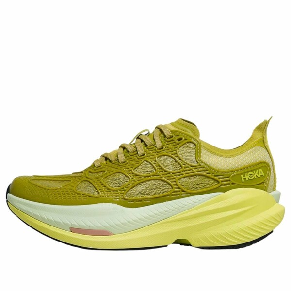 HOKA ONE ONE ホカオネオネ メンズ スニーカー 【HOKA ONE ONE Mach X Caged \u0027Pea Green\u0027 1168932-PNH】  大いさ US_11(29.0珊) スニーカー-靴-メンズ靴