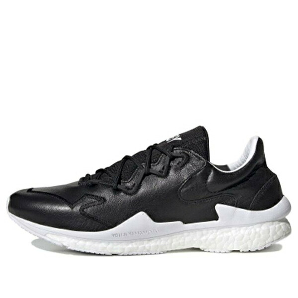 adidas アディダス メンズ スニーカー  【adidas Y-3 Adizero Runner \u0027Leather Black\u0027 EF2563】  大きさ US_7(25.0糎)