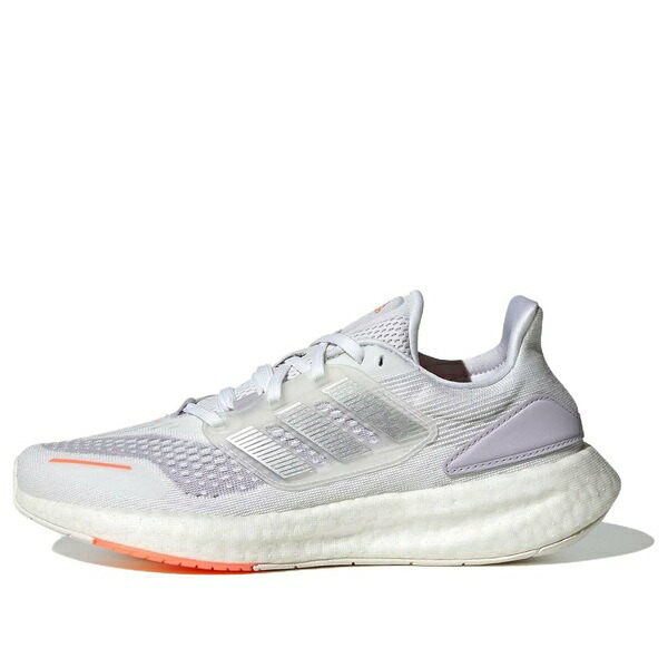 adidas アディダス レディース スニーカー WHITE/SILVER/PURPLE/RED 【(WMNS) adidas PureBoost 22 \u0027White\u0027 HQ1420】  大きさ US_6(23.0糎)