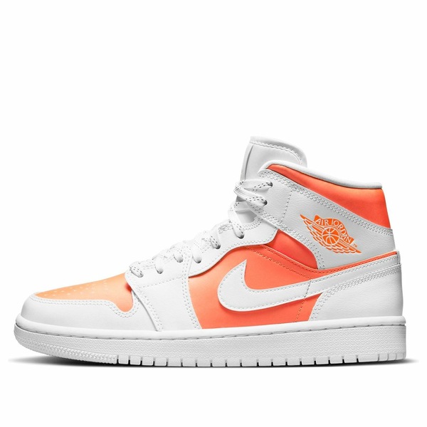 Air Jordan ジョーダン レディース スニーカー Bright Citrus/White 【(WMNS) Air Jordan 1 Mid SE \u0027Bright Citrus\u0027 CZ0774-800】  大きさ US_W_10