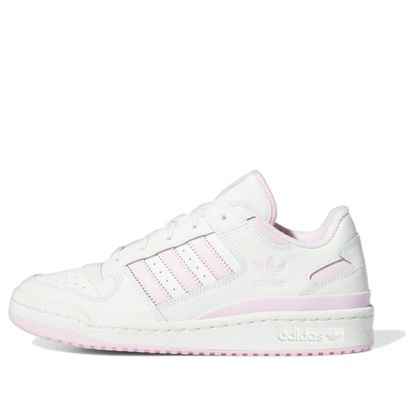 adidas アディダス レディース スニーカー Cloud White/Clear Pink/Cloud White 【(WMNS) adidas Forum Low CL \u0027Cloud White Clear Pink\u0027 IH7914】  大きさ US_7.5(24.5糎)