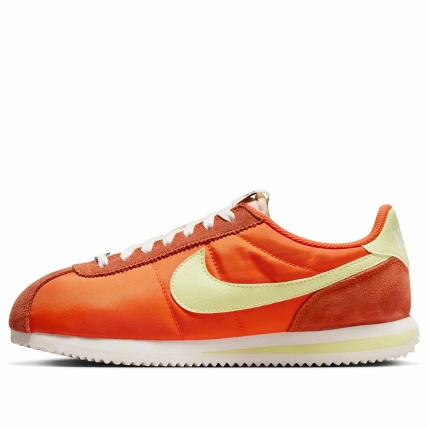 Nike ナイキ レディース スニーカー Safety Orange/Life Lime 【(WMNS) Nike Cortez Textile afety Orange HJ9612-800】  サイズ US_8(25.0cm)