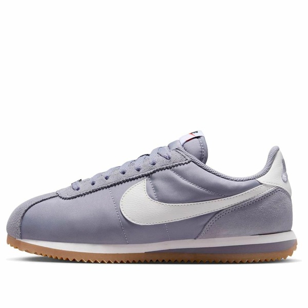 Nike ナイキ レディース スニーカー Cement Grey/Gum Light Brown/Safety Orange/Sail 【(WMNS) Nike Cortez Textile 'Cement Grey Gum Light Brown Safety Orange Sail' DZ2795-005】 サイズ US_W_10｜asty